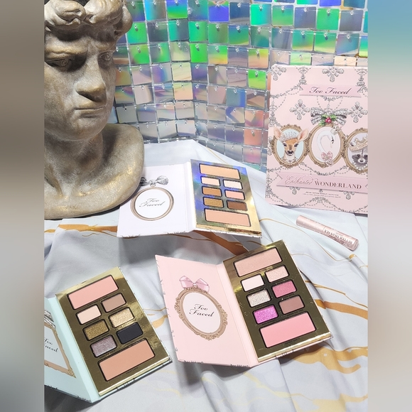 TOO FACED 3 Pallet Enchanted Wonderland Gift Set With Mascara New - Picture 11 of 14